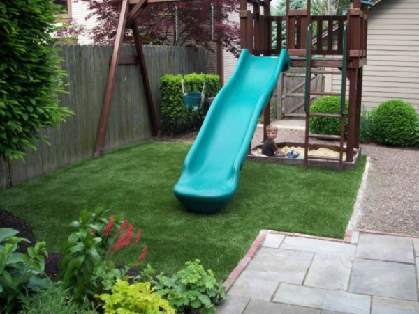 Shawgrass artificial grass play areas