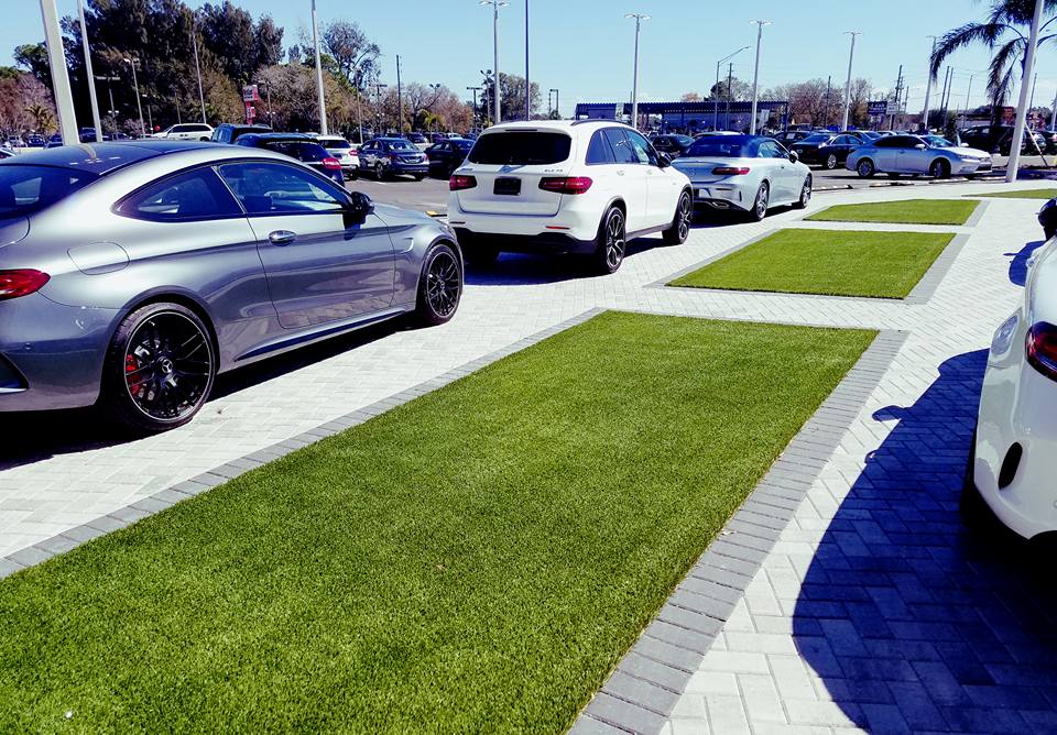 How to Maintain Your Artificial Grass for HighTraffic Commercial Areas